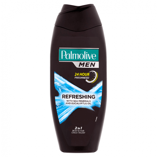Palmolive Sprchový gel pro muže 2v1 na tělo a vlasy For Men (Refreshing 2 In 1 Body & Hair Shower Shampoo) 500 ml