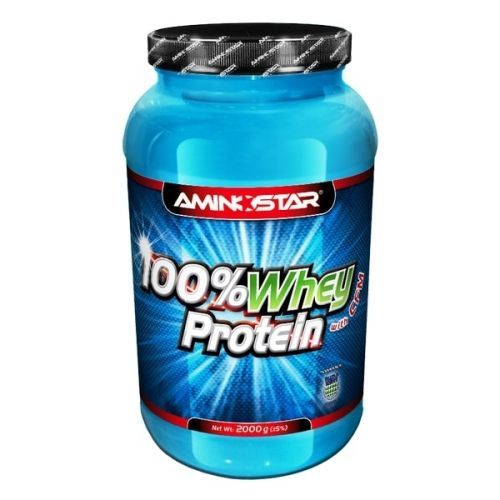 Aminostar 100% Whey Protein jahoda 2000 g