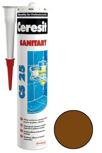 CERESIT CS 25 silikon sanitární - cocoa (1573785)