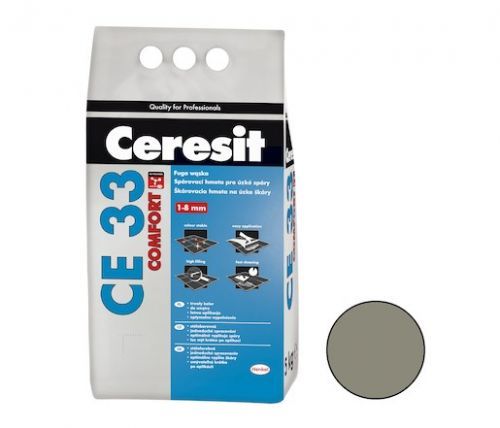 Ceresit CE 33 Super Spárovací hmota cementová, 13 antracite, 5 kg / 244999