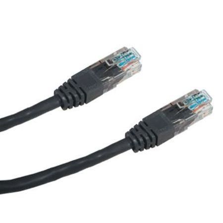 DATACOM Patch cord UTP Cat6 1m černý