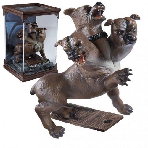 Noble Collection | Harry Potter Magical Creatures Statue - Fluffy 13 cm