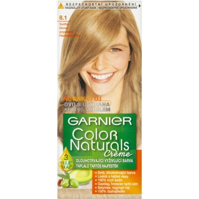 Garnier Dlouhotrvající vyživující barva na vlasy (Color natural Creme) 81 Světlá blond Popelavá