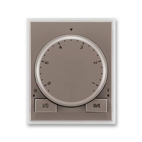 ABB 3292E-A10101 25 termostat s otočným nastavením teploty kávová/led.opálová
