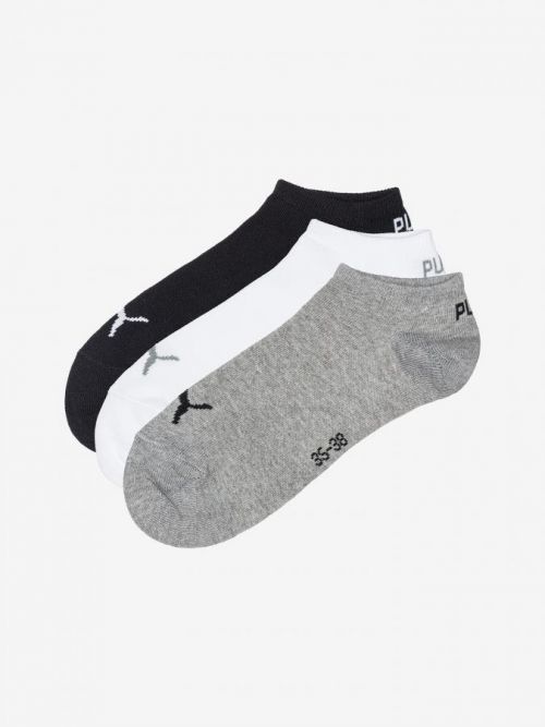 3PACK ponožky Puma vícebarevné (261080001 882) XL