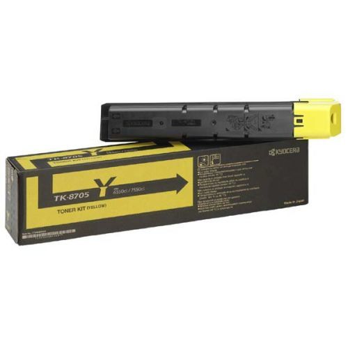 Kyocera TK-8705Y, 1T02K9ANL0 žlutá (yellow) originální toner