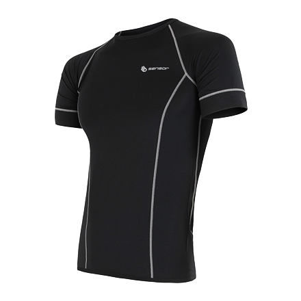 Triko kr. ruk. SENSOR Coolmax Fresh pán. S černé SENSOR 3328