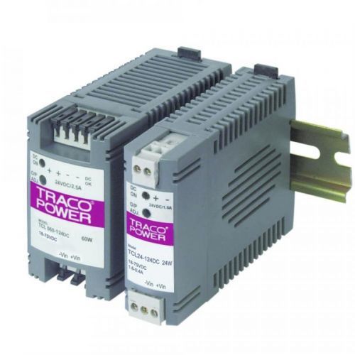 Spínaný síťový zdroj TracoPower TCL 024-124DC na DIN lištu, 24 V/DC / 1 A