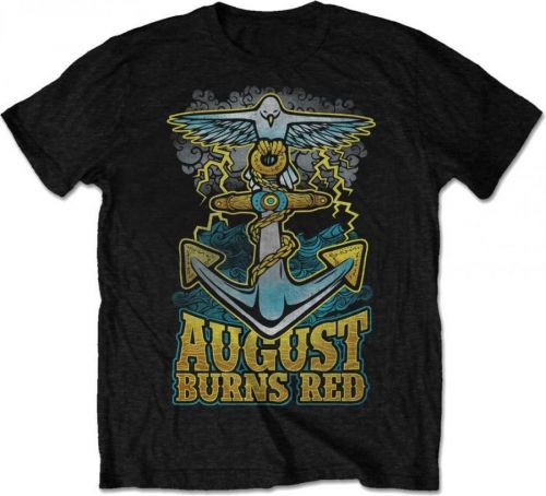 Rock Off August Burns Red Dove Anchor Mens Blk T Shirt: S