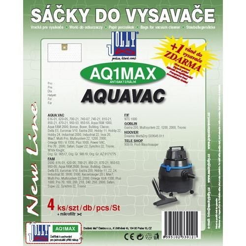 Sáčky do vysavače Jolly MAX AQ 1 (4+1ks) do vysav. AQUAVAC