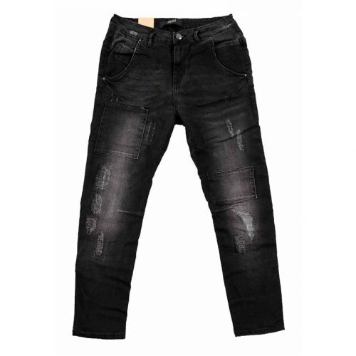 kalhoty ICHI - Boyfriend Ilvy Dark Grey Washed (19042) velikost: 26