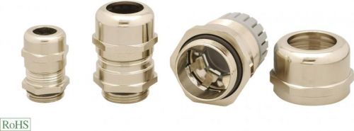 Kabelová průchodka Helukabel HT-MS-EP4 905187, mosaz, délka závitu 9 mm, mosaz, 1 ks