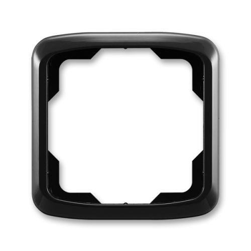 ABB Tango® Rámeček pro elektroinstalační přístroje, jednonásobný, černá (3901A-B10 N)