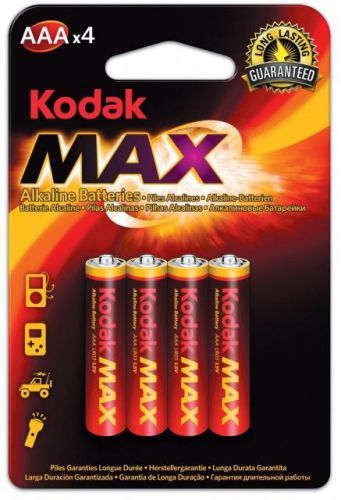 Baterie Kodak K3A-1 Alkaline Max balení 10 ks, mikrotužkové
