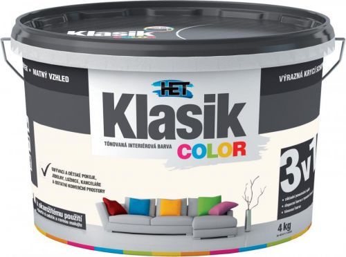 Malba interiérová HET Klasik Color béžový mandlový, 4 kg