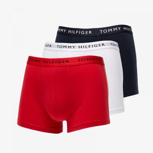 Tommy Hilfiger 3-Pack Trunks White/ Red/ Desert Sky EUR M