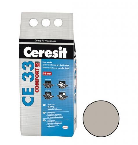 Ceresit CE 33 Super Spárovací hmota cementová, 07 šedá, 2 kg / 252326