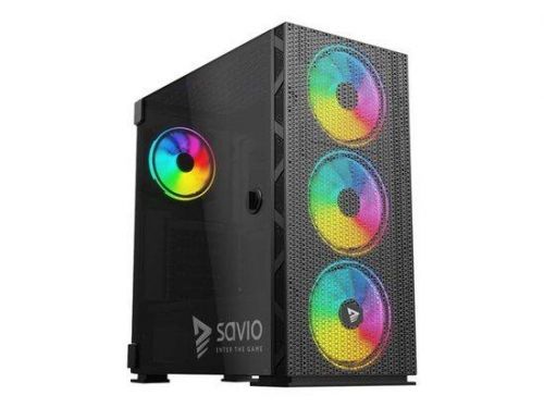 SAVIO Raptor X1 ARGB Case Mesh / Glass, SAVGC-RAPTORX1