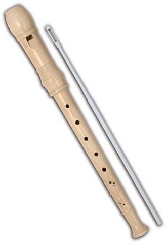 Zobcová flétna barokní prstoklad 32 x 3 x 3 cm
