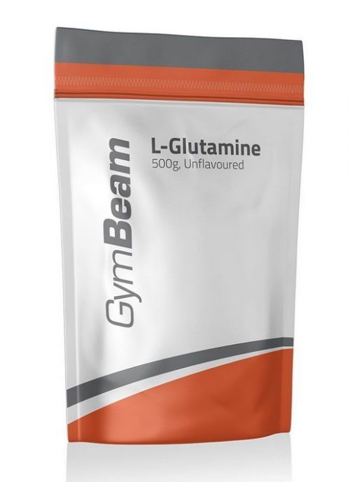 GymBeam L-glutamine 500 g - lemon lime