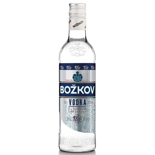 Vodka 0,5l 37,5% Božkov (holá láhev)