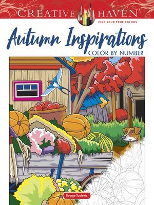 Creative Haven Autumn Inspirations Color by Number (Toufexis George)(Paperback / softback)