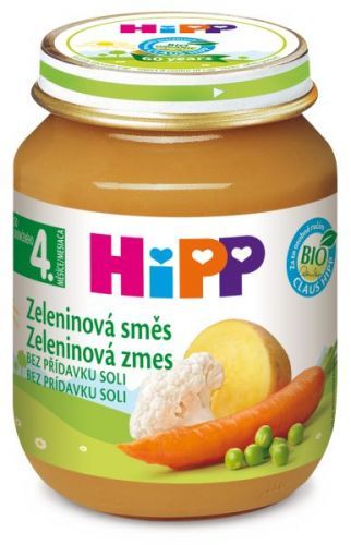 HIPP HiPP ZELENINA BIO Zeleninová směs 125g