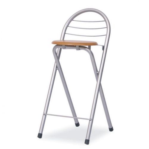 Barová židle, buk/chrom, BOXER Tempo Kondela