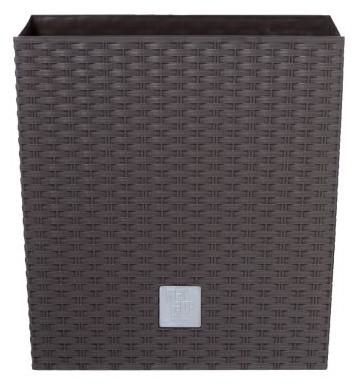 Prosperplast Rato square 32,5 x 32,5 x 61 cm hnědý