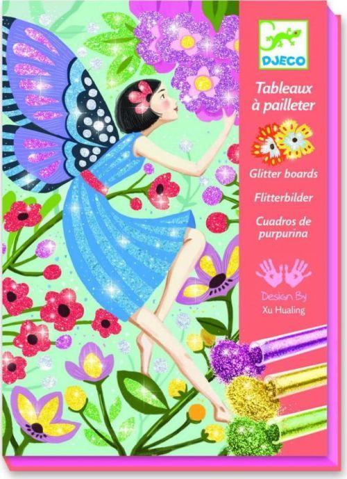 Výtvarný set na pískování Djeco Magical Fairies