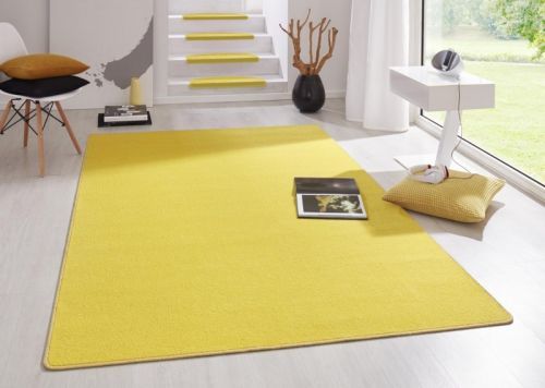 Kusový koberec Fancy 103002 Gelb - žlutý - 80x200 cm Hanse Home Collection koberce