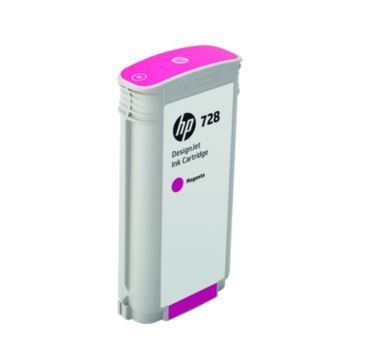 HP č.728 F9J66A purpurová (magenta) originální cartridge