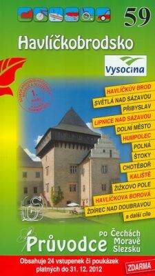 Havlíčkobrodsko 59. - Průvodce po Č,M,S + volné vstupenky a poukázky - neuveden