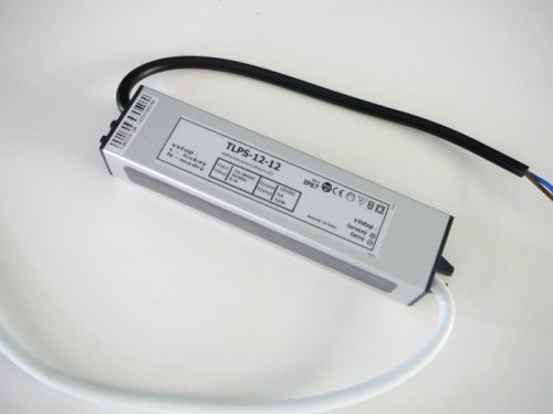 T-LED Trafo pro zapojení LED osvětlení 12V 12W voděodolné IP67 05101