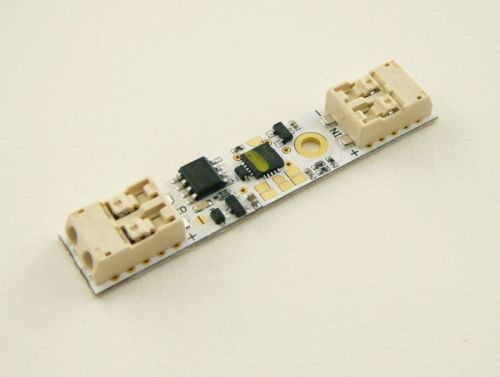 LED mikro stmívač/spínač do profilu dotykový se svorkami 9-28V DC /61211/