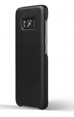 Mujjo kožené pouzdro pro Galaxy S8+ černé