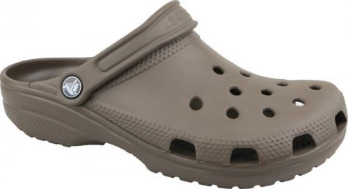 Crocs Hnědé pantofle Classic Chocolate 10001-200 36-37