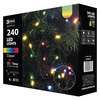 EMOS LED vánoční řetěz 24m, venkovní i vnitřní multicolor, časovač D4AM05