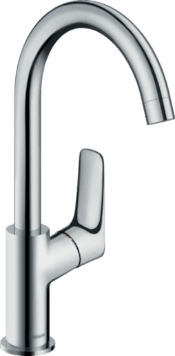 Hansgrohe LOGIS CoolStart Umyvadlová páková baterie bez odtoku, vysoká 210 cm, chrom / 71131000