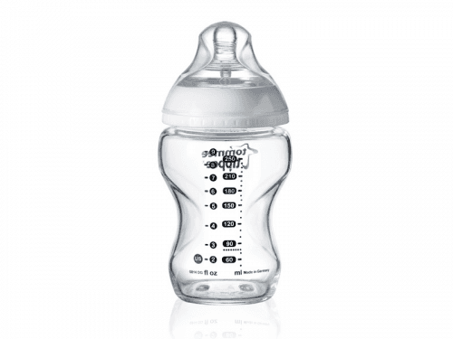 Tommee Tippee Kojenecká láhev C2N 250ml skleněná, 0m+