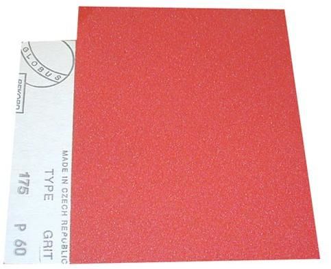 Spokar Brusný papír, 230 x 280 mm, zrno - umělý korund Zrnitost 40