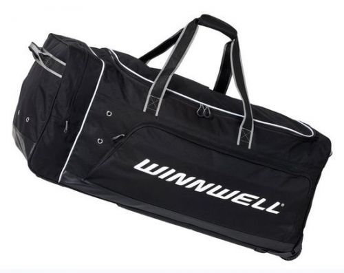 Taška na kolečkách WinnWell Wheel Bag Premium Black Junior