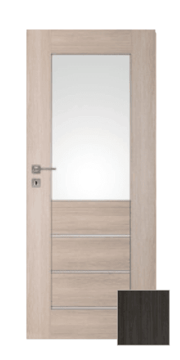 Interiérové dveře Perma 90 cm, pravé, otočné PERMA2JA90P