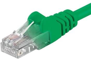 UTP kabel cat.6  0,25m zelený