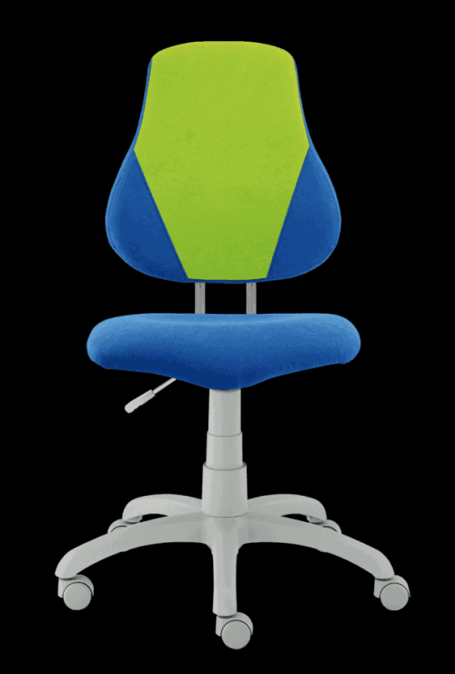 Alba Rostoucí židle Fuxo V-Line - jasně zelená / tmavě modrá