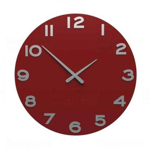 Designové hodiny 10-205 CalleaDesign 60cm (více barev) Barva oranžová-63 - RAL2004