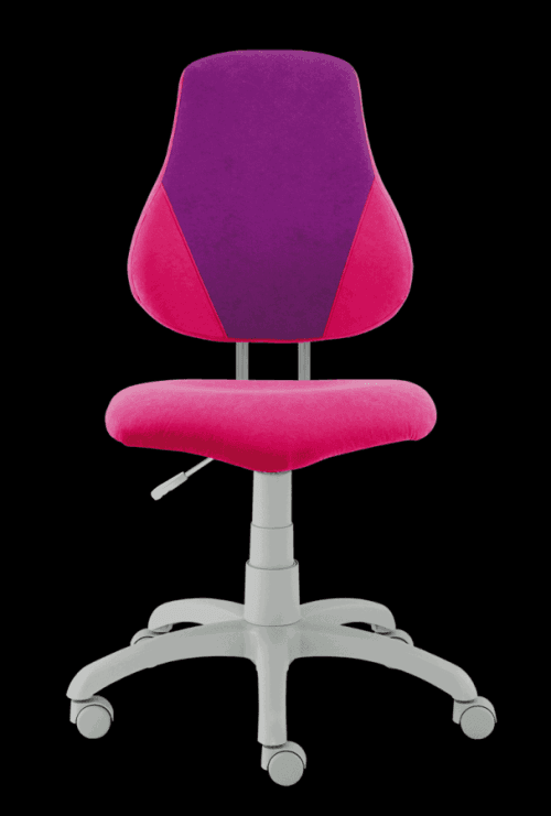 Alba Rostoucí židle Fuxo V-Line - fialová / růžová