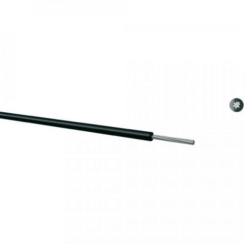 Licna Kabeltronik LiYv 060105009, 1x 0,50 mm², PVC, Ø 1,80 mm, 100 m, černá