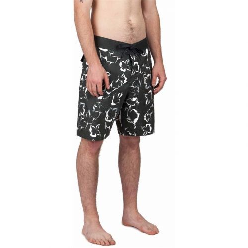 koupáky BRIXTON - Barge Trunk Washed Black/Stone (WBLST) velikost: 30