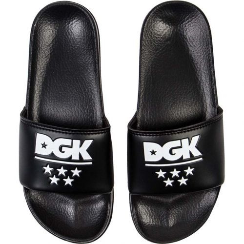 pantofle DGK - Lounge Slide Slippers Black (BLACK) velikost: 7